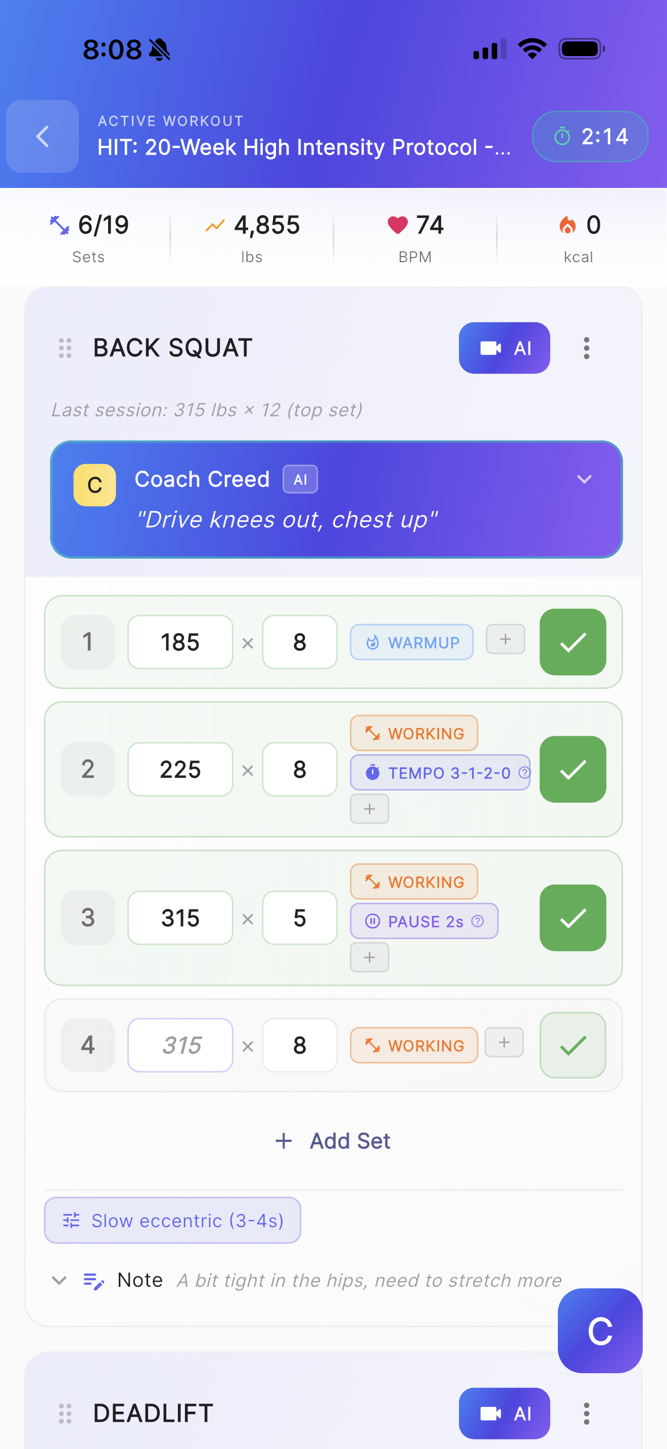 Train like a pro. Without the pro price. | Coach Creed